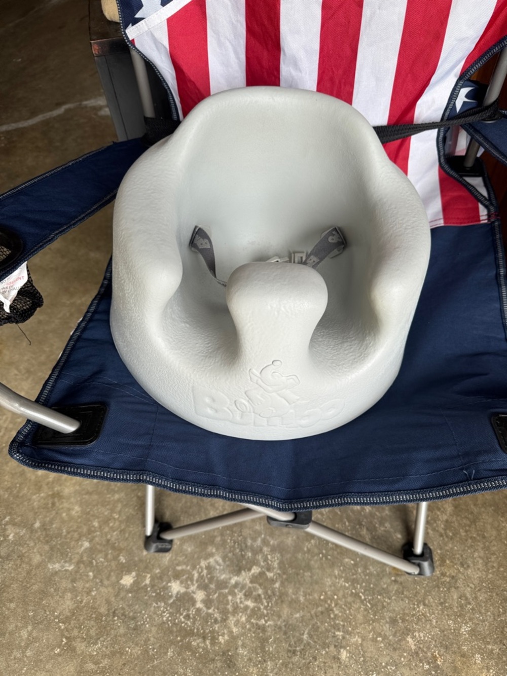 Bumbo Baby Floor Seat - Light Gray